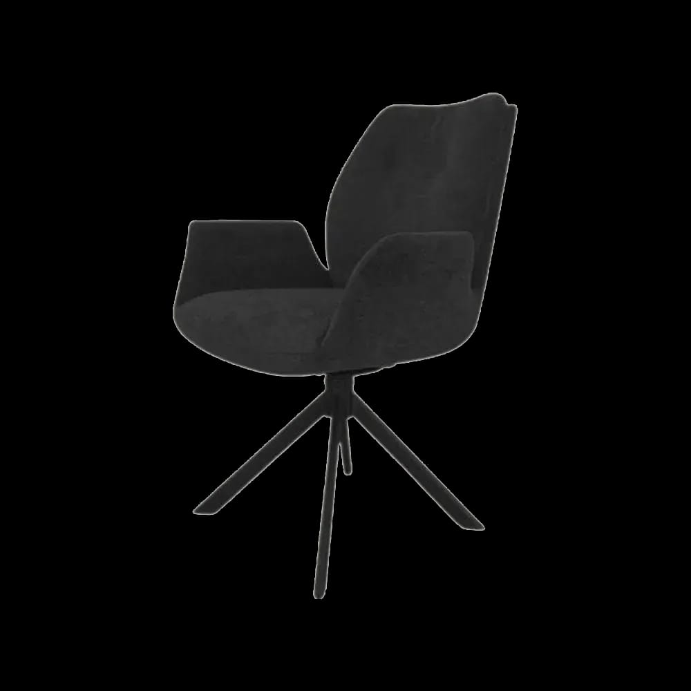 Chaise Peter avec accoudoirs